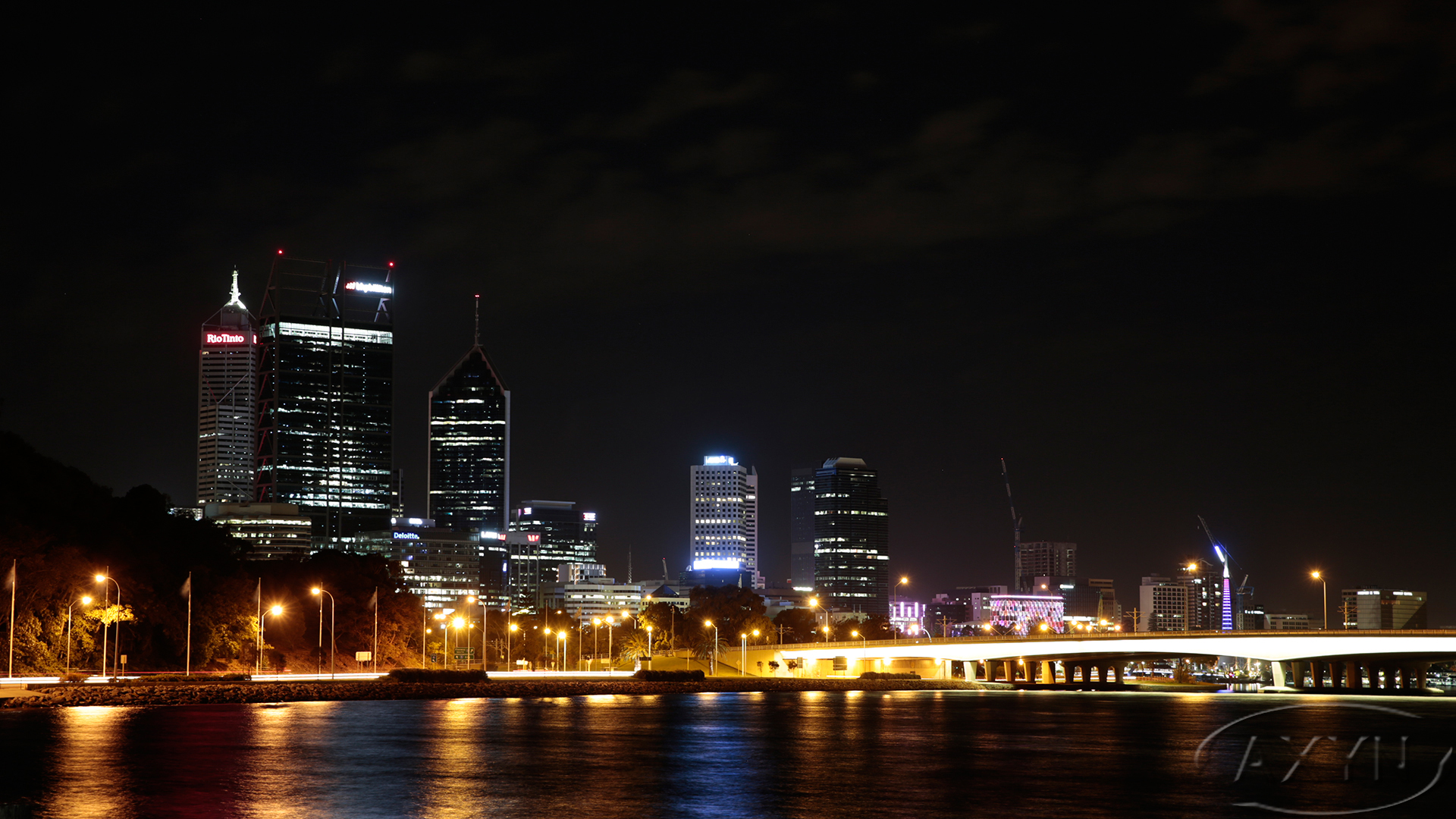 Visit WA Perth by night Australie occidentale